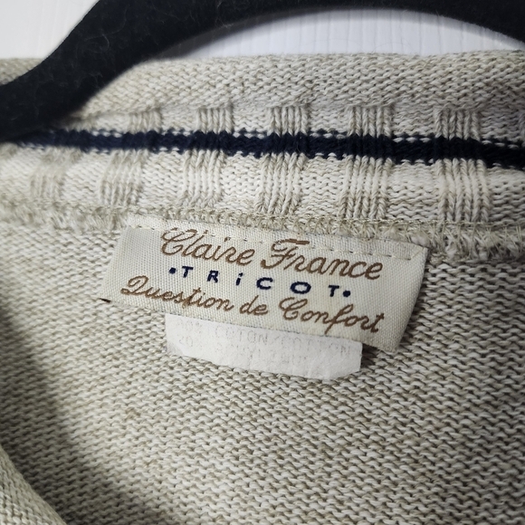 3X CLAIRE FRANCE VINTAGE SWEATER KNIT - Picture 3 of 9